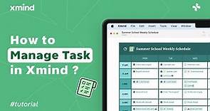 How to Use the Task Tracker in Xmind? | Feature Tutorial