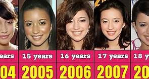 Christian Serratos from 2004 to 2023