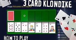 Solitaire Klondike turn 3 on GameZZ Online