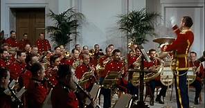 Sousa at the White House in the movie "Stars And Stripes Forever"