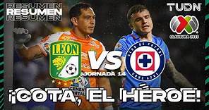 RESUMEN | León vs Cruz Azul | CL2023 Liga Mx - J14 | TUDN