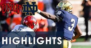 UNLV vs. Notre Dame | EXTENDED HIGHLIGHTS | 10/22/2022 | NBC Sports
