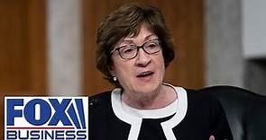 Sen. Susan Collins delivers remarks on Senate race