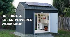 Building a Solar Powered Workshop