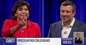 El tenso cruce entre Yasna Provoste y Sebastián Sichel en Debate Presidencial 2021