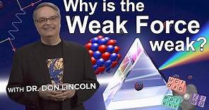 Why is the Weak Force weak?