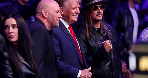 Donald Trump's UFC Appearance With Kid Rock Divides Internet