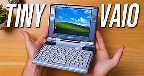 Sony's Rare Micro Laptop From 2002! (Vaio PCG U1)