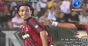 Alessandro Nesta - 8 goals in Serie A (Lazio, Milan 1993-2012)