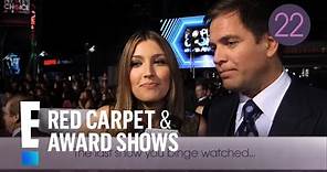 Against the Clock with...Michael Weatherly & his wife, Bojana Jankovic | E! People's Choice Awards