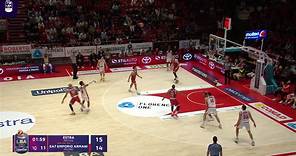 Basket, Serie A: gli highlights di Estra Pistoia-Emporio Armani Milano