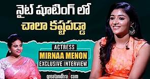 Exclusive Interview With Actress Mirnaa Menon | Ugram Movie | Allari Naresh | greatandhra.com