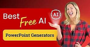 Best Free AI PowerPoint Makers [Generate PowerPoints with AI]