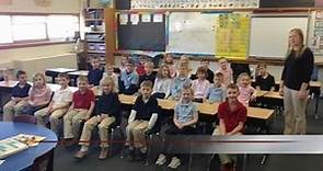 St. John The Baptist First Graders say Good Day Wisconsin