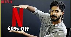 Netflix Plans Price Drop in India - 60% Off | @NetflixIndiaOfficial