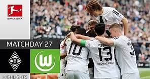 BMG Beat Wolves! | Borussia M'gladbach - VfL Wolfsburg 2-0 | Highlights | MD 27 – Bundesliga 2022/23