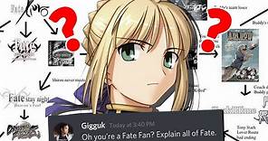 Badly Explaining the ENTIRE Fate Series in 30 MINUTES