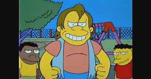 Bart Vs Nelson Muntz - The Simpsons