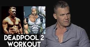 Josh Brolin on his DEADPOOL 2 Workout and Diet to play CABLE
