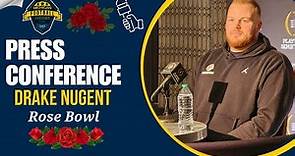Drake Nugent Previews Michigan's Rose Bowl College Football Playoff Game vs. Alabama