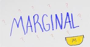 "Marginal" Explained in 90 Seconds - Economics