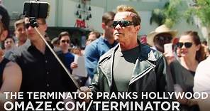 Arnold Pranks Fans as the Terminator...for Charity