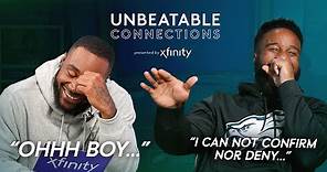 Miles Sanders & Boston Scott Do Their BEST Impressions of Eagles Teammates | Unbeatable Connections