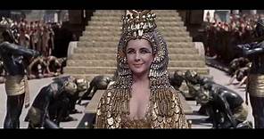 Cleopatra (1963 ) Elizabeth Taylor Entrance into Rome Scene (HD)