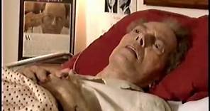 JIM GARRISON IN BED BEFOR HE DIED. VERY SAD