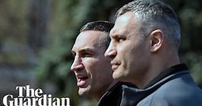 Kyiv mayor Vitali Klitschko and brother Wladimir address World Economic Forum – watch live
