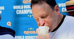 Joey Chestnut wins 1st World Burrito Eating Championship in Milwaukee