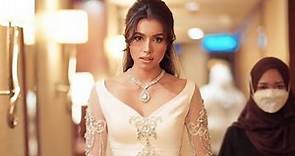 Amelia Henderson beautiful in white | RR The Wedding KL 2022