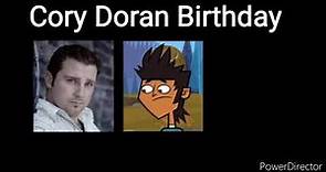 Cory Doran Birthday