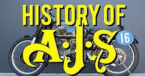 HISTORY OF: AJS MOTORCYCLES