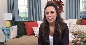 We're live with Lacey Chabert, star of... - Hallmark Channel