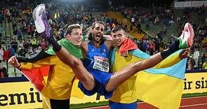 Leichtathletik-EM - Hochsprung: Tobias Potye mit 2,27 Metern zu EM-Silber in München - Gianmarco Tamberi holt den Titel - Leichtathletik Video - Eurosport