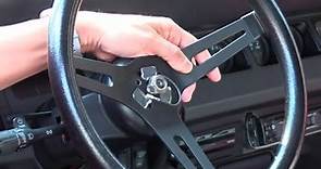 How to install a Grant Steering wheel and horn on a Jeep YJ
