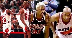 Rodman "Annoying the Opponents" FUNNY MOMENTS