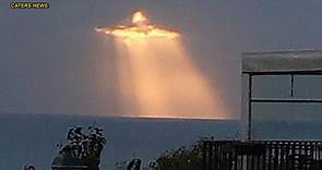 Man captures image of Jesus shining through the clouds: 'I was enchanted'