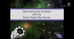 Sloan Digital Sky Survey Public Event, 26 June 2020