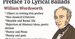 Preface To Lyrical Ballads By William Wordsworth