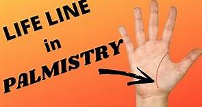 Life Line in Palmistry