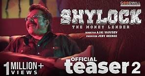 Shylock Official Teaser 2 | Mammootty | Ajai Vasudev | Gopi Sundar | Goodwill Entertainments