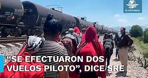 Inicia México y Venezuela vuelos de repatriación de ciudadanos