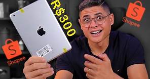 COMPREI um iPad Mini 2 na Shopee por R$300 e me LASQUEI TODINHO! 🤡