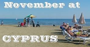 Cyprus weather in November