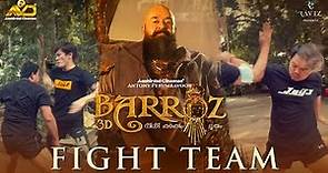 Barroz: Guardian of D'Gama's Treasure | Mohanlal | Barroz Fight Team | Team Jay J Creative Action