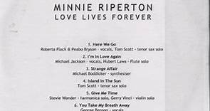 Minnie Riperton - Love Lives Forever
