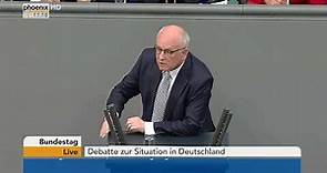 Volker Kauder bei der Debatte zur Situation in Deutschland am 05.09.17