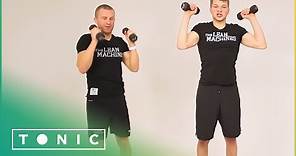 Arms 10 Minute Workout | The Lean Machines | Tonic